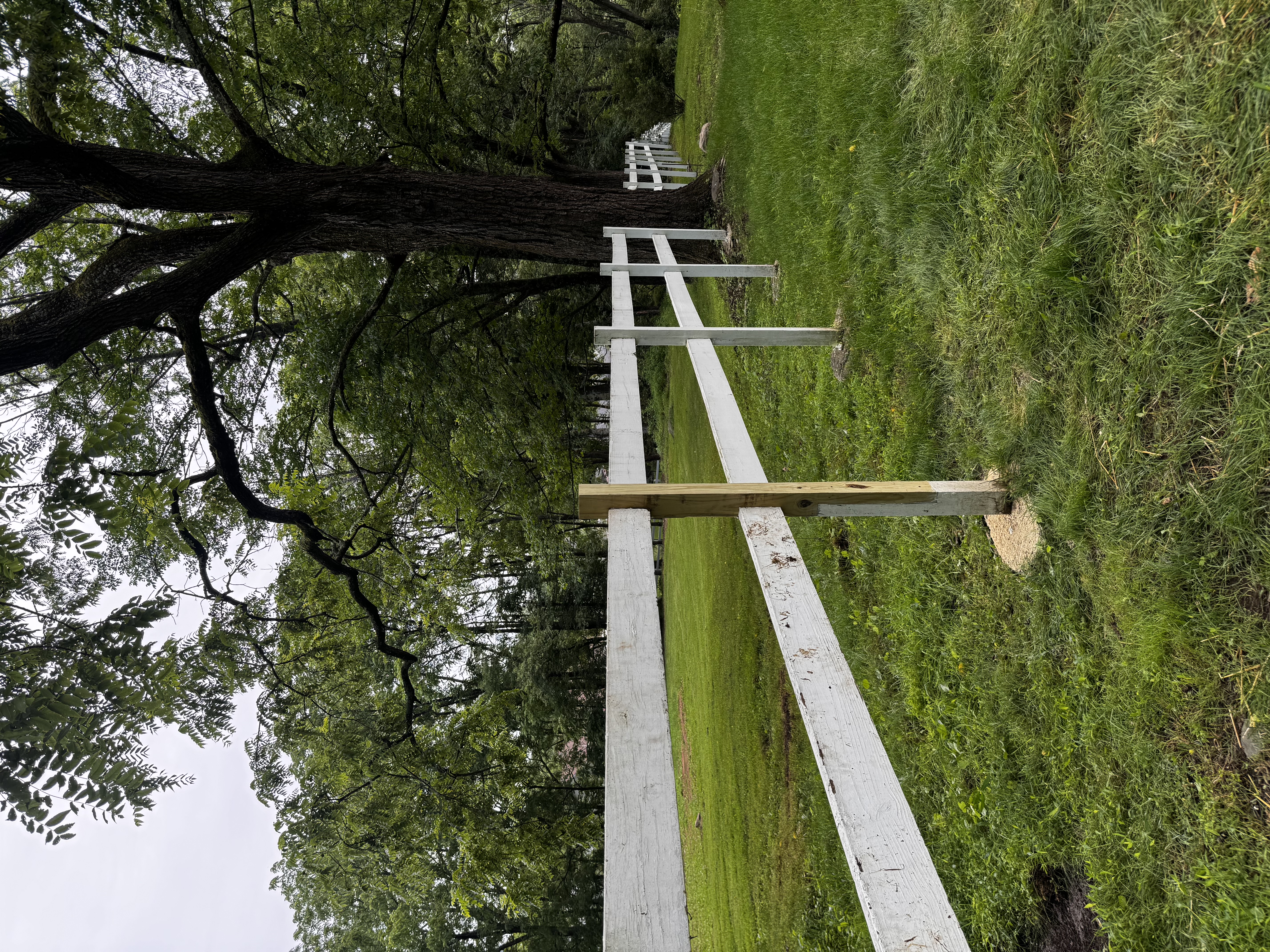 Fence hardware replacement example